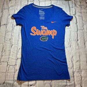 Nike UF Gators women's blue and orange sportswear tee #GatorsNation